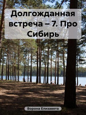 cover image of Долгожданная встреча – 7. Про Сибирь